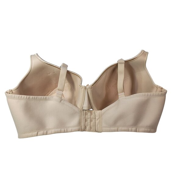 Vanity Fair Body Caress Full Coverage Bra Tan 38DD Underwire Seamless Pad 75335 - Picture 6 of 9